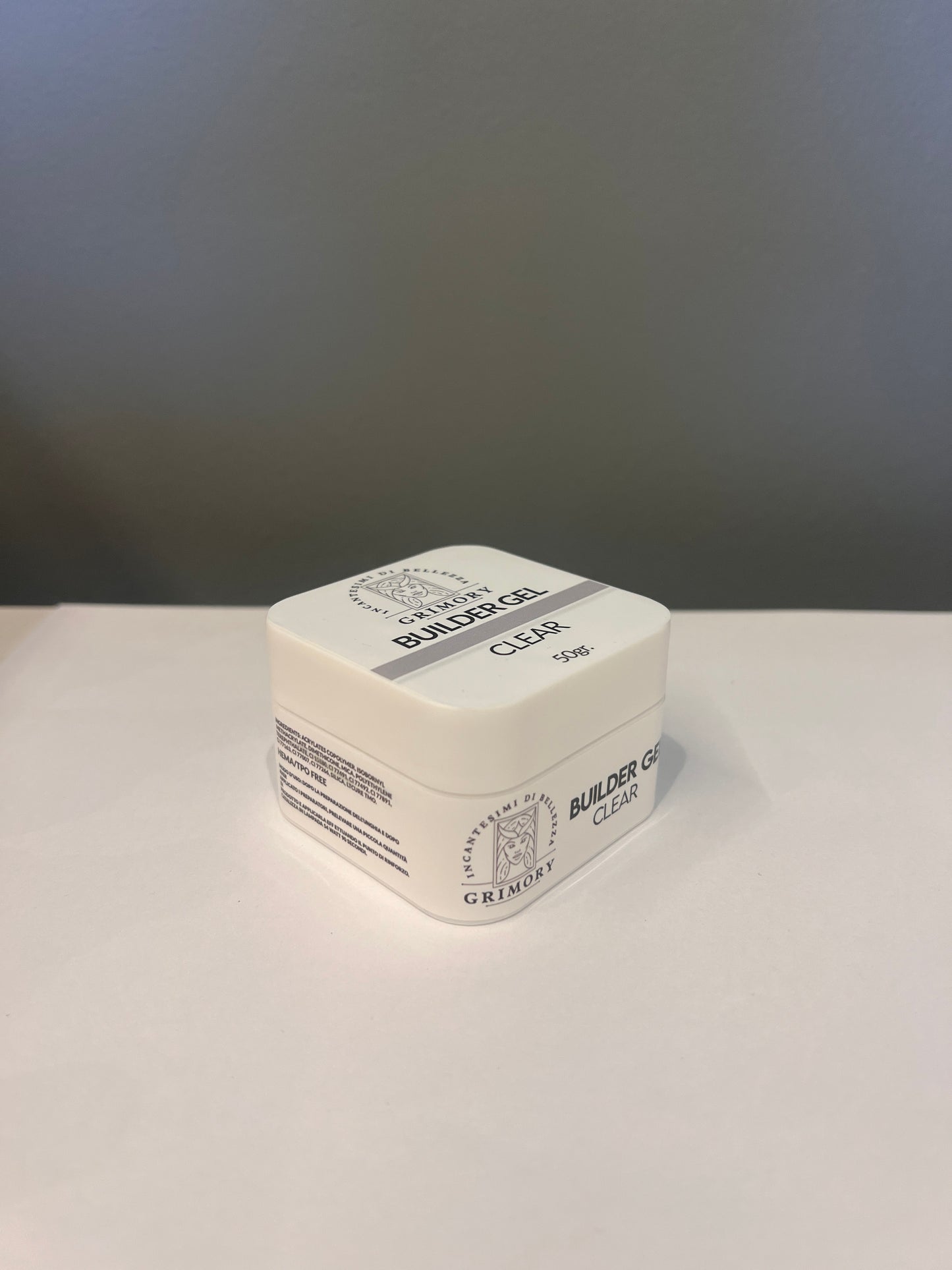 Builder Gel Clear — vista dall'alto