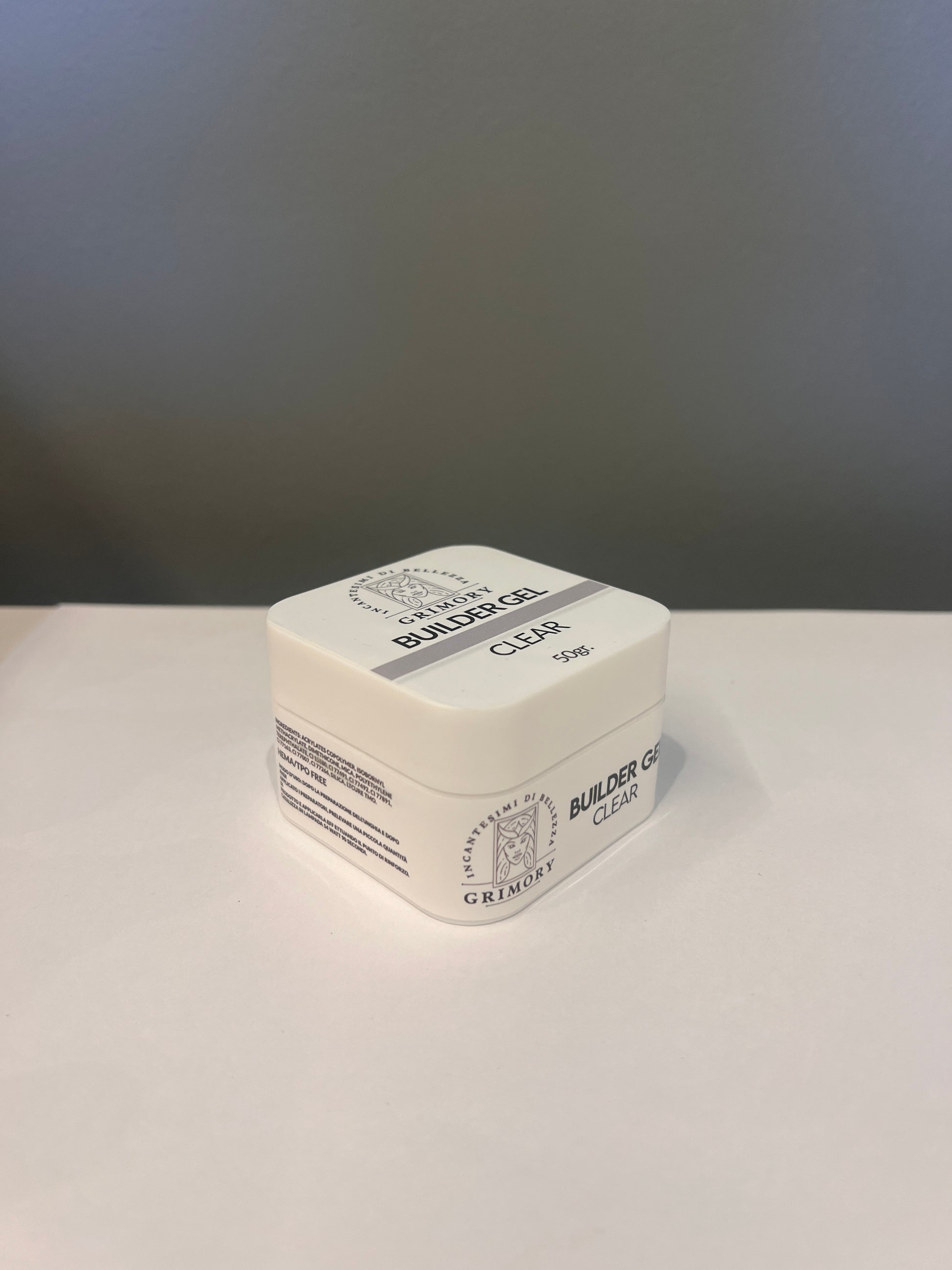 Builder Gel Clear — vista dall'alto