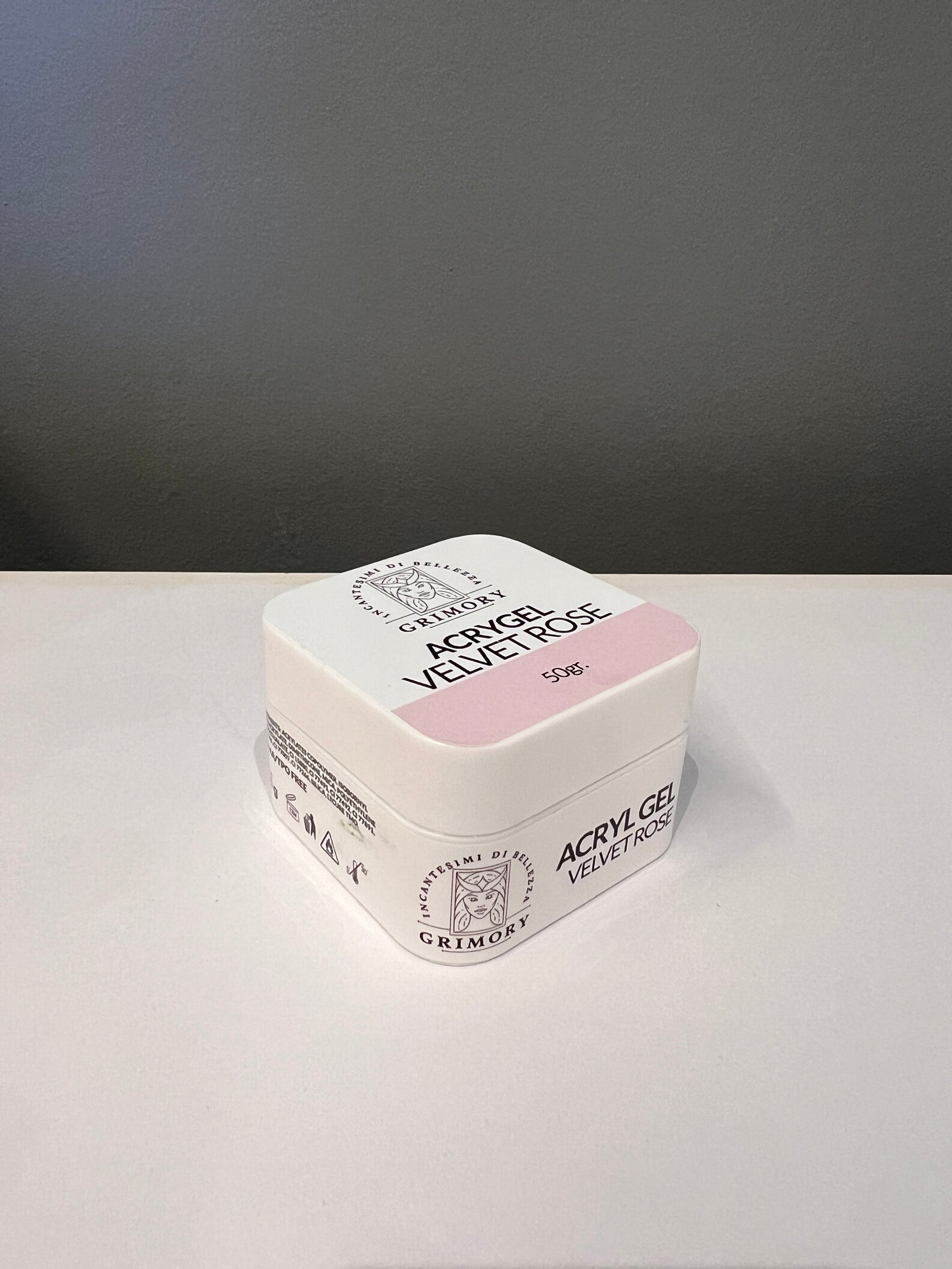 Acrygel Velvet Rose — vista dall'alto