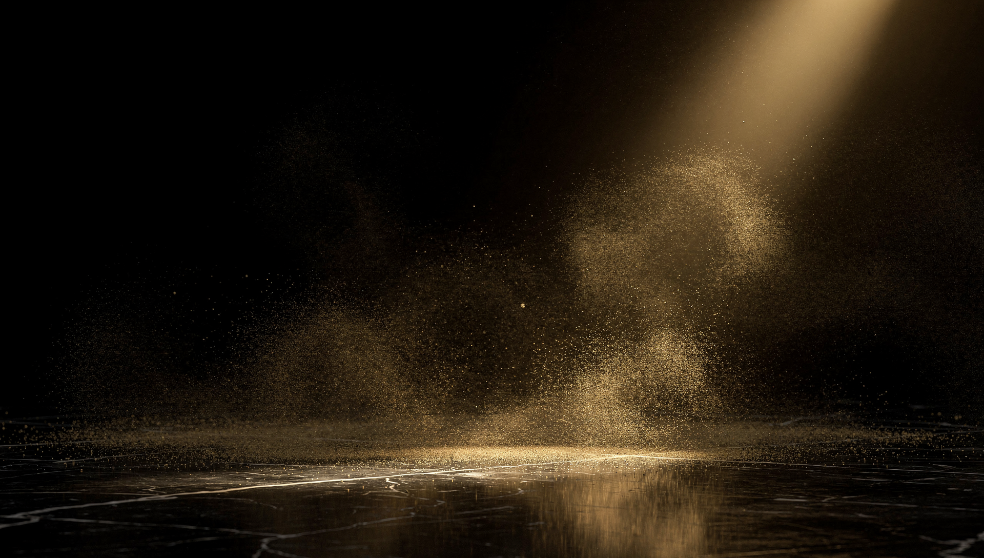 Grimory Estetica - Atmosfera dark luxury con oro antico