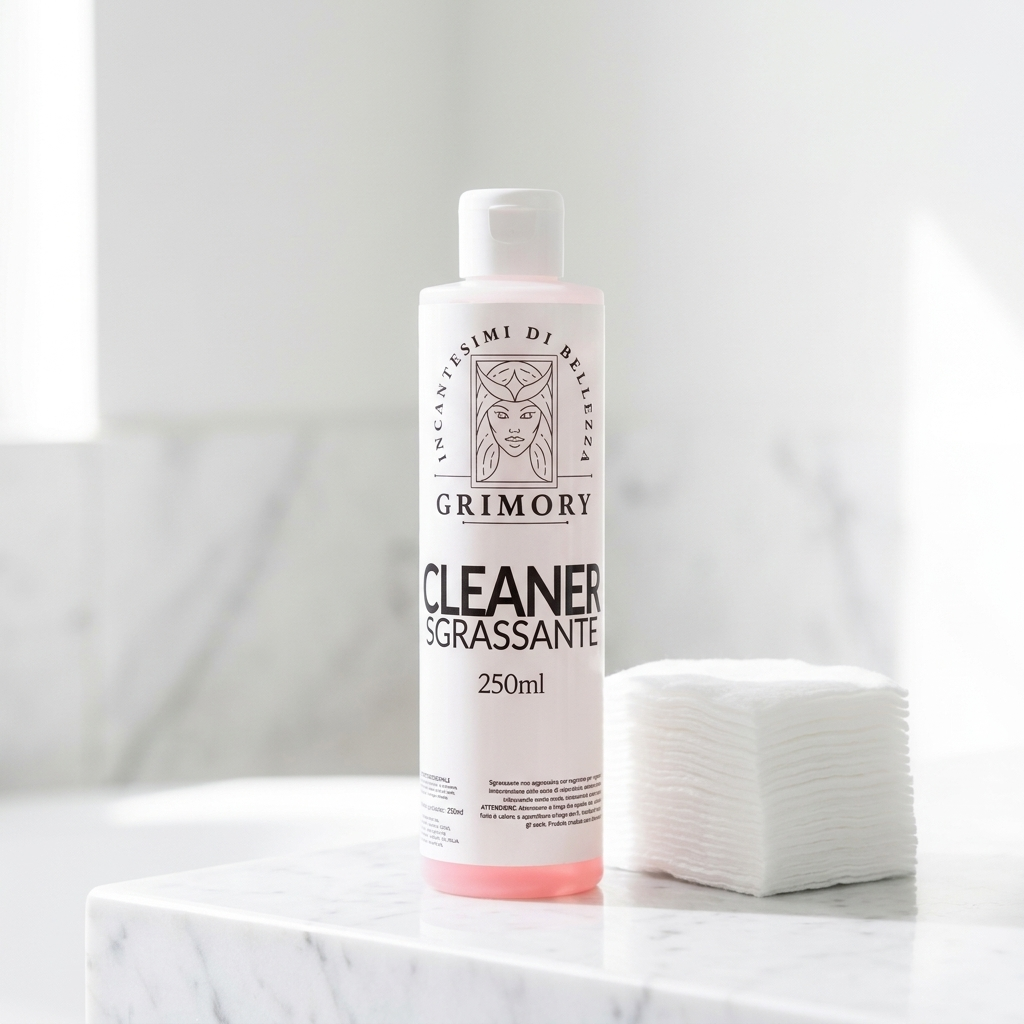 Cleaner Sgrassante 250ml Grimory su marmo bianco