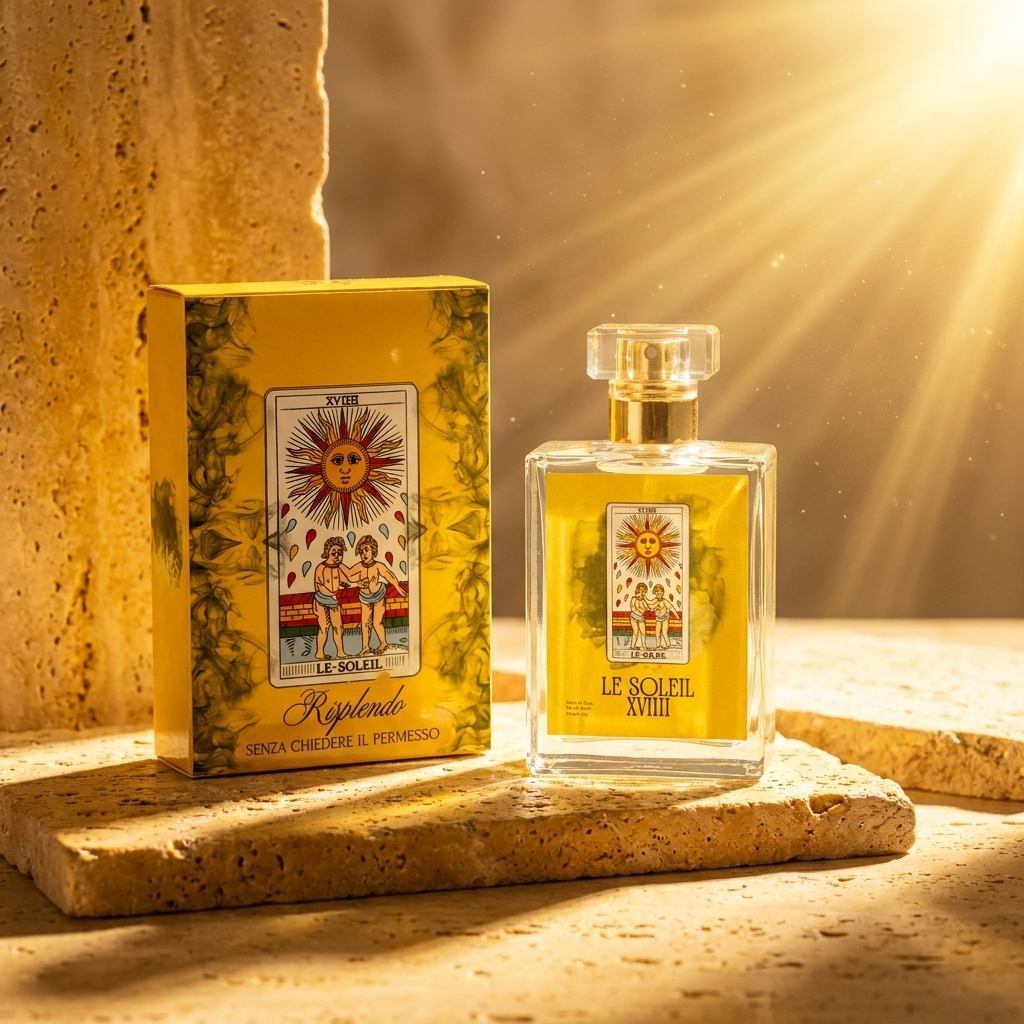 Le Soleil XVIII Grimory eau de parfum con cofanetto tarocco