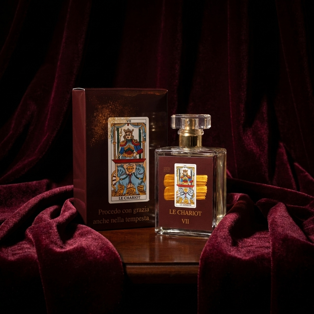 Le Chariot VII Grimory eau de parfum con cofanetto tarocco