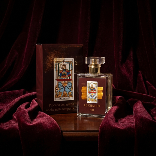 Le Chariot VII Grimory eau de parfum con cofanetto tarocco